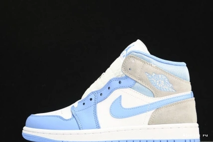 Grey 1 AIR NIKE Mid  Blue University JORDAN 1122